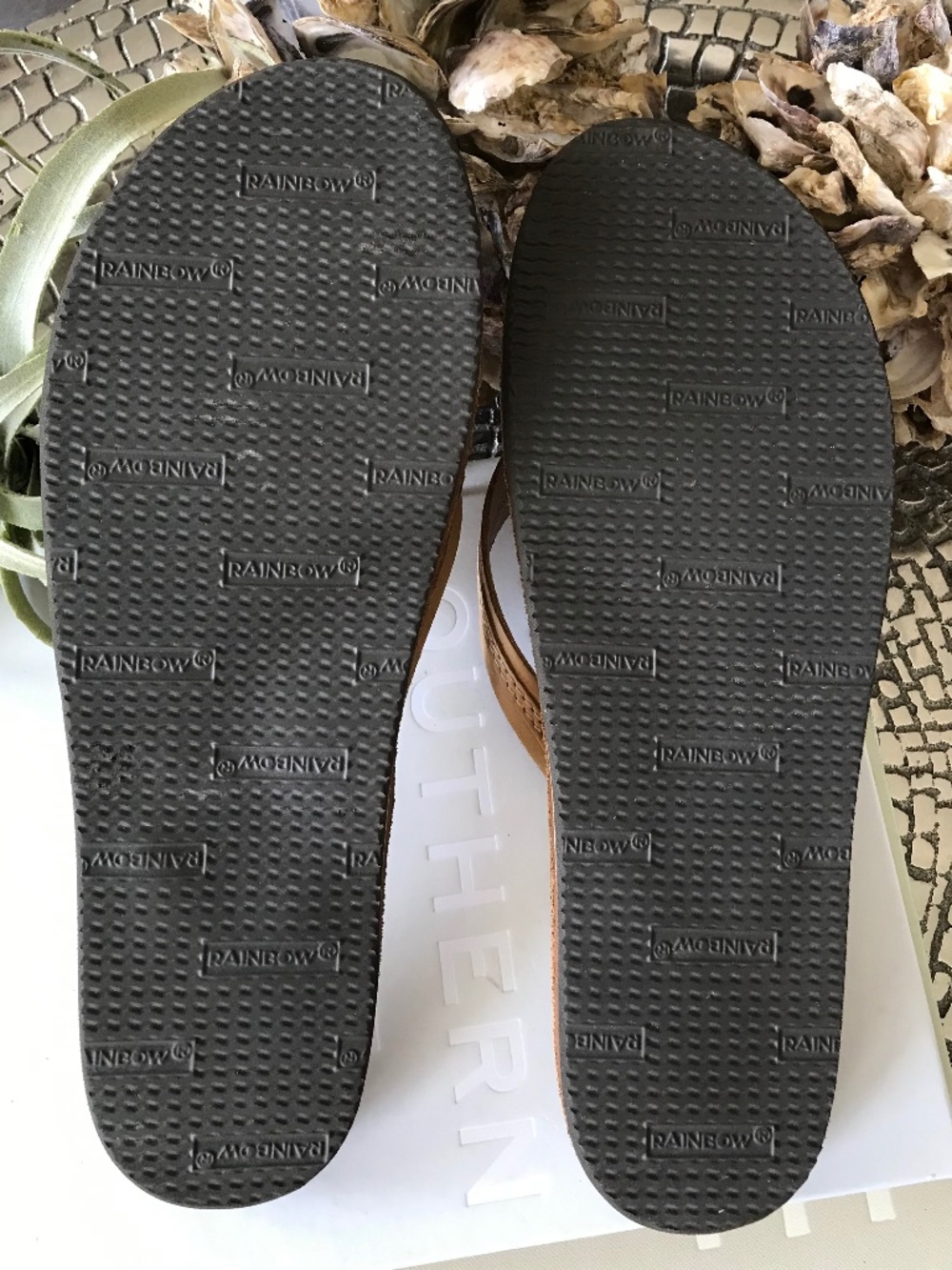 RAINBOW WOMEN’S FLIRTY BRAIDY FLIP FLOP SANDAL SIERRA BROWN SIZE XL 8.5 - 9.5 - Picture 10 of 13